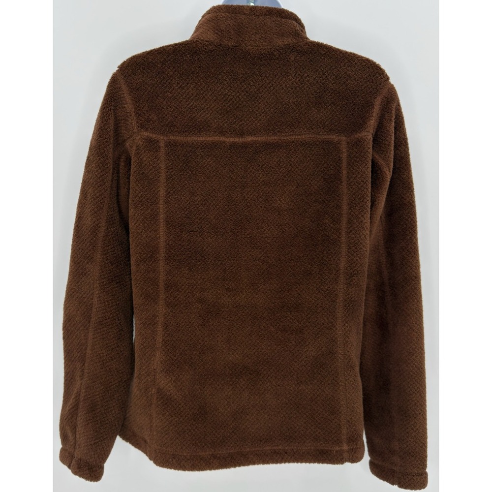 Patagonia Re-Tool Snap-T Pullover Womens S Moccasin Brown Polartec Thermal Pro - Picture 4 of 13